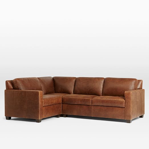Henry® 3-Piece Sectional - Leather | west elm