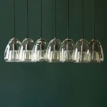 Duo Walled Rectangular Chandelier