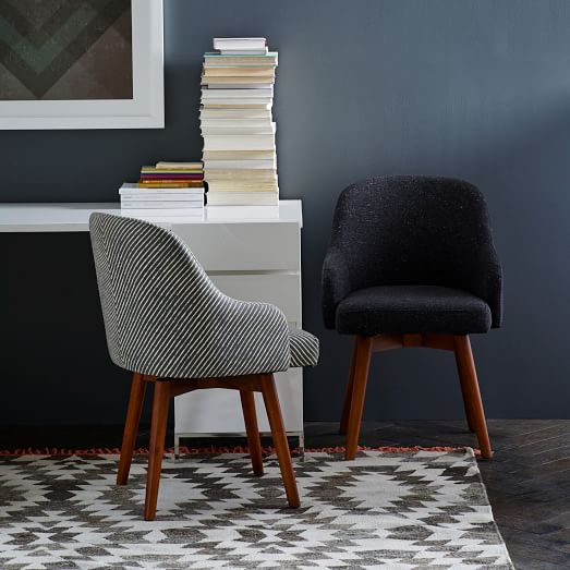 Saddle Swivel Office Chairs | west elm
