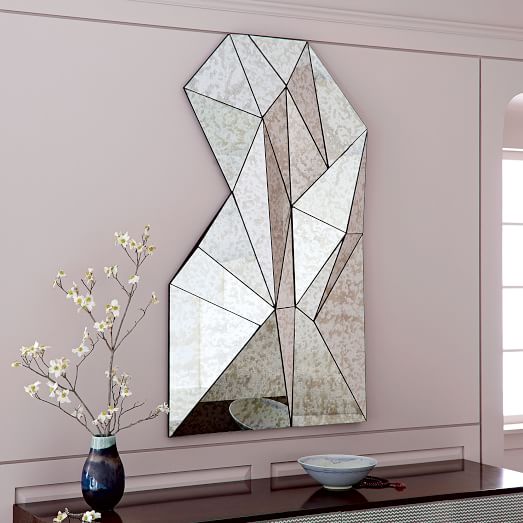 Asymmetrical Wall Mirror | west elm