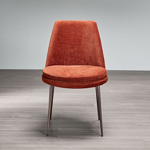 Finley Low-Back Velvet Dining Chair | west elm