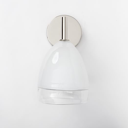 west elm plug in wall sconce