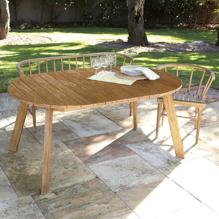 Dexter Outdoor Expandable Dining Table | west elm