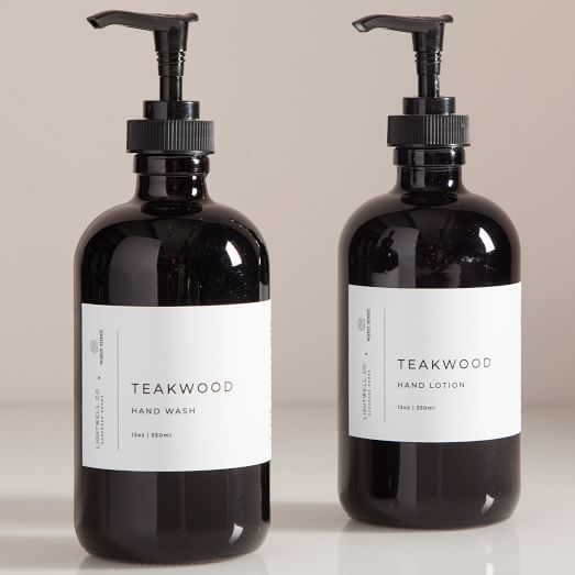 Lightwell X Water Street Hand Soap Lotion Teak