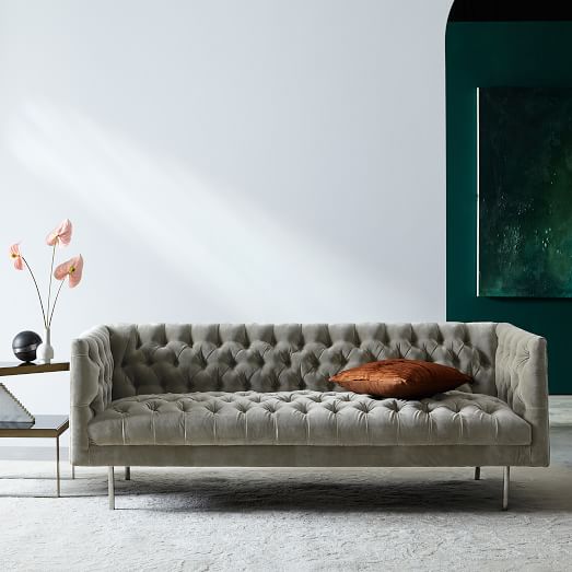 Modern Chesterfield Sofa (79")
